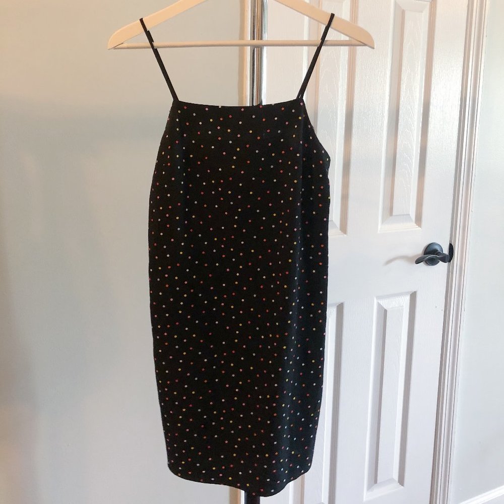 Topshop Polka Dot Spaghetti Strap Dress